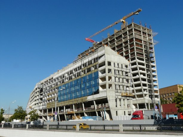 Строительство нового административного здания МГТУ имени Н.Э.Баумана.