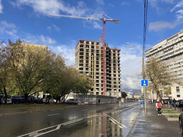 Строительство комплекса апартаментов Deco Residence.