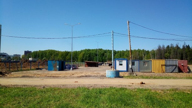 Строящийся квартал «Первый Московский»  3 этап.
