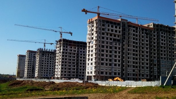 Строящийся Новые Ватутинки в деревни Десна квартал 9