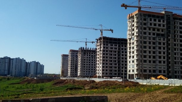 Строящийся Новые Ватутинки в деревни Десна квартал 9