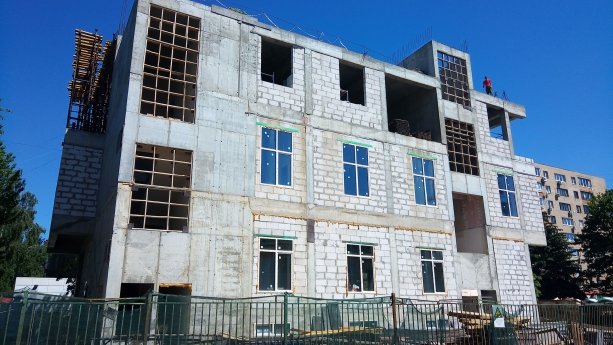 Строительство Дома детского творчества в Балашихе.