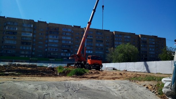 Строительство многофункционального здания с гостиницей.