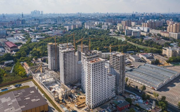 Продолжается строительство ​Комплекса апартаментов Nice-loft.