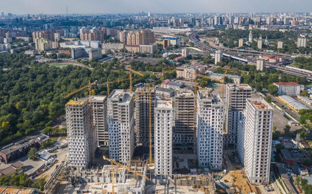 Продолжается строительство ​Комплекса апартаментов Nice-loft.