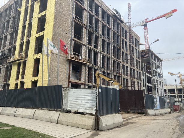 Строительство  инженерно-лабораторного корпуса ИТЭЛМА.