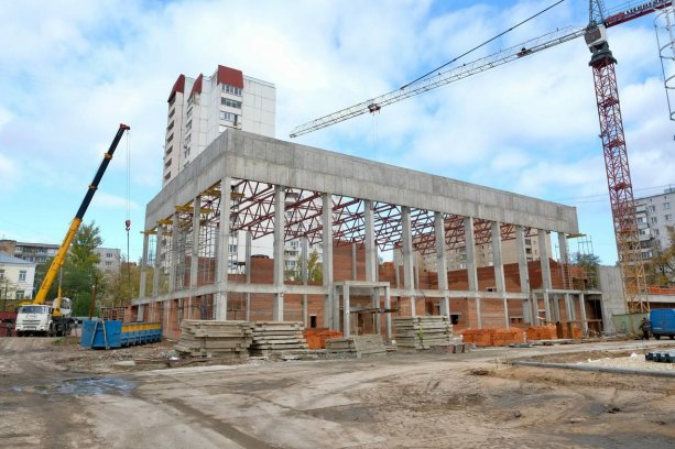 Реконструкция стадиона физической культуры и спорта Труд в Балашихе.