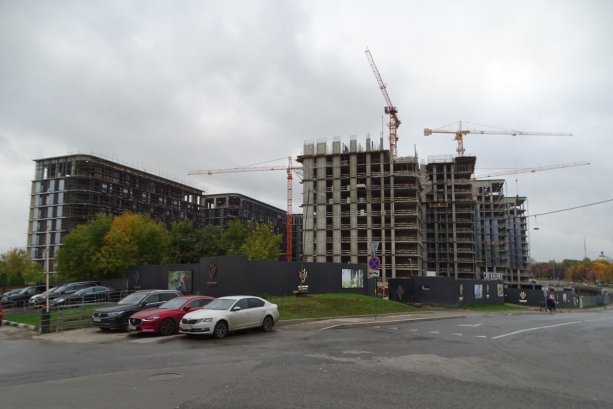 Уникальный строящийся ЖК Victory Park Residences на Поклонной горе.