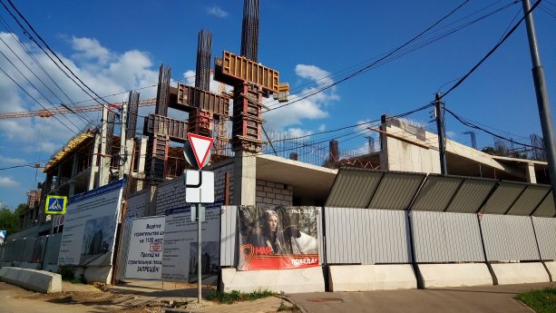 Строительство уникальной школы в Щербинке.