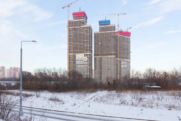 Строительство жилого комплекса Will Towers в Раменках.