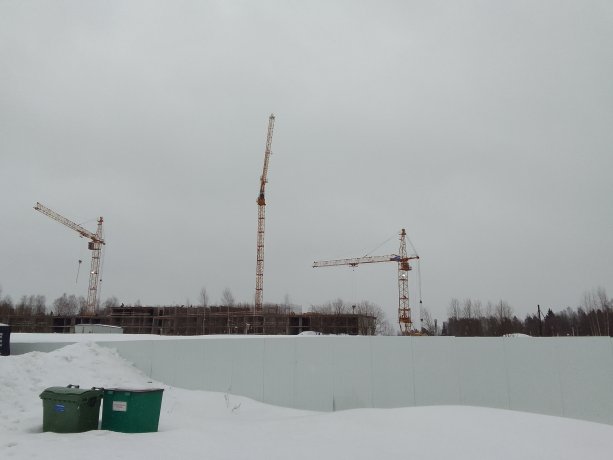 Строящийся жилой комплекс «Удача» от девелопера СЗ Вектор.