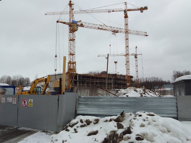 Строящийся жилой комплекс «Удача» от девелопера СЗ Вектор.
