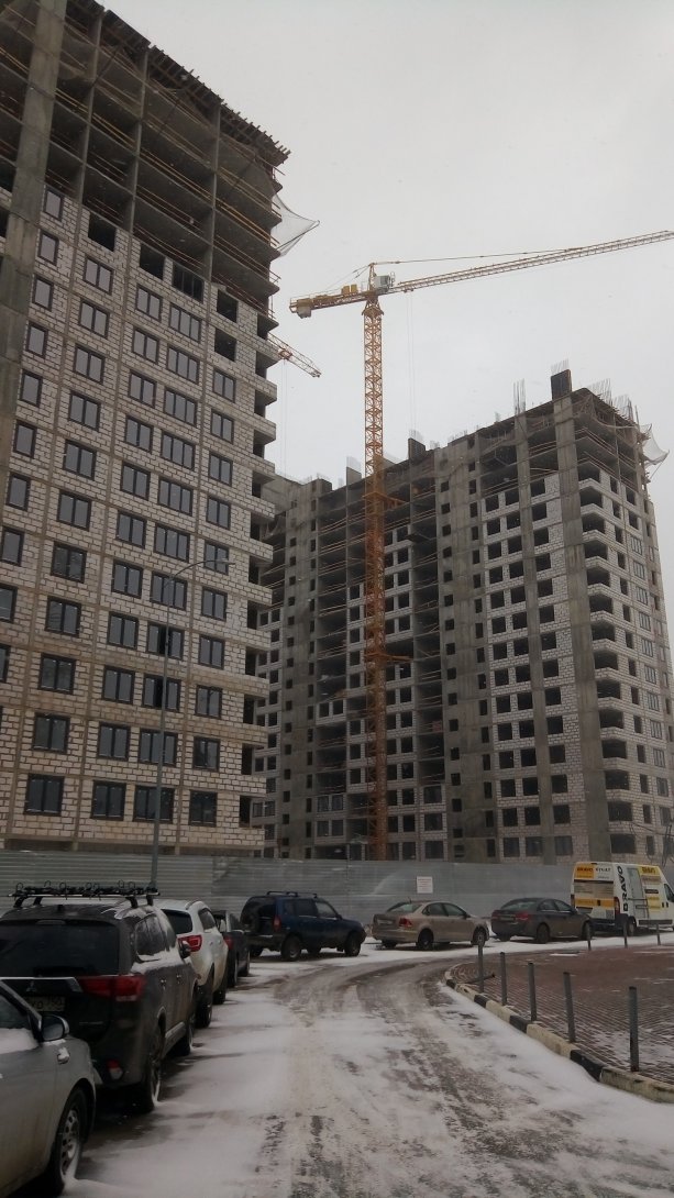 Строящийся ЖК Бригантина от девелопера ГК «Гранель».