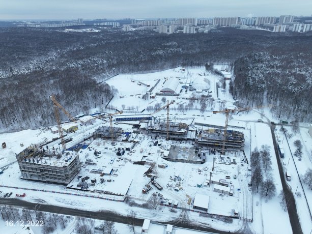 Масштабный строящийся жилой комплекс «Парксайд» от девелопера ЛСР.