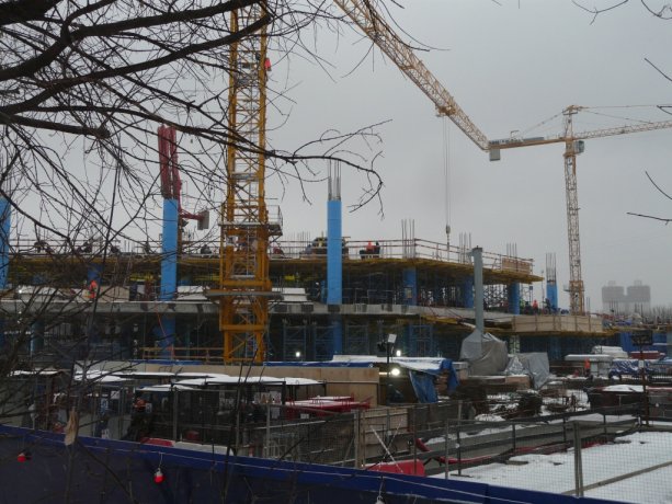 ENKA завершила монолитные работы на штаб-квартире Яндекс.