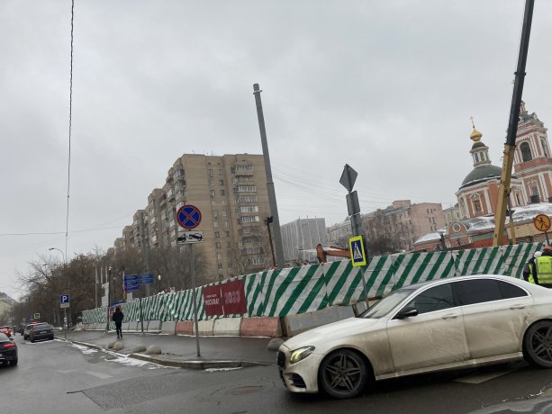Строительство административного здания для полиции Тверского района.