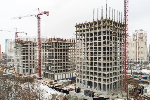 Крупный строящийся квартал Level Мичуринский бизнес-класса.