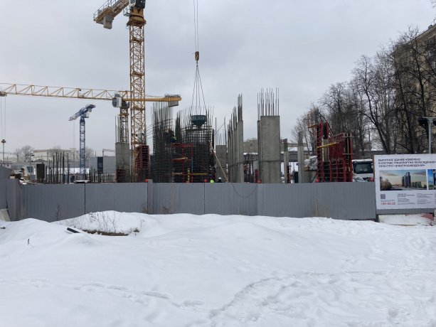 Строительство ЖК Интеллигент  в составе (ТПУ) «Электрозаводская».