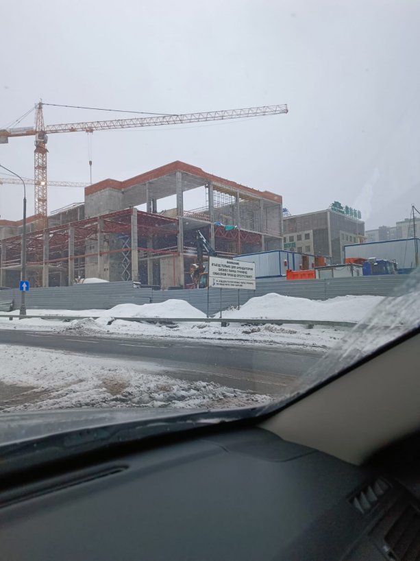 Строительство 2-й очереди Бизнес-парка Гринвуд.