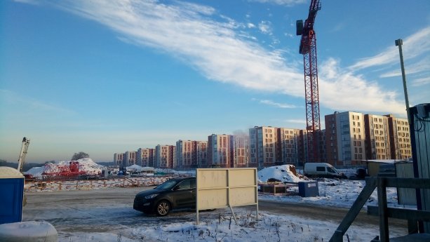 Строительство крупной школы на 900 мест в Нахабино.