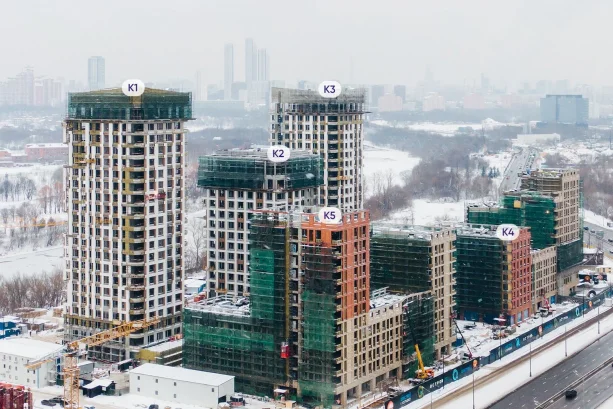 Продолжается строительство крупного проекта - ЖК ОСТРОВ.