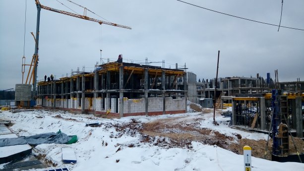 Строящийся Микрорайон Белый Город от девелопера Инград.