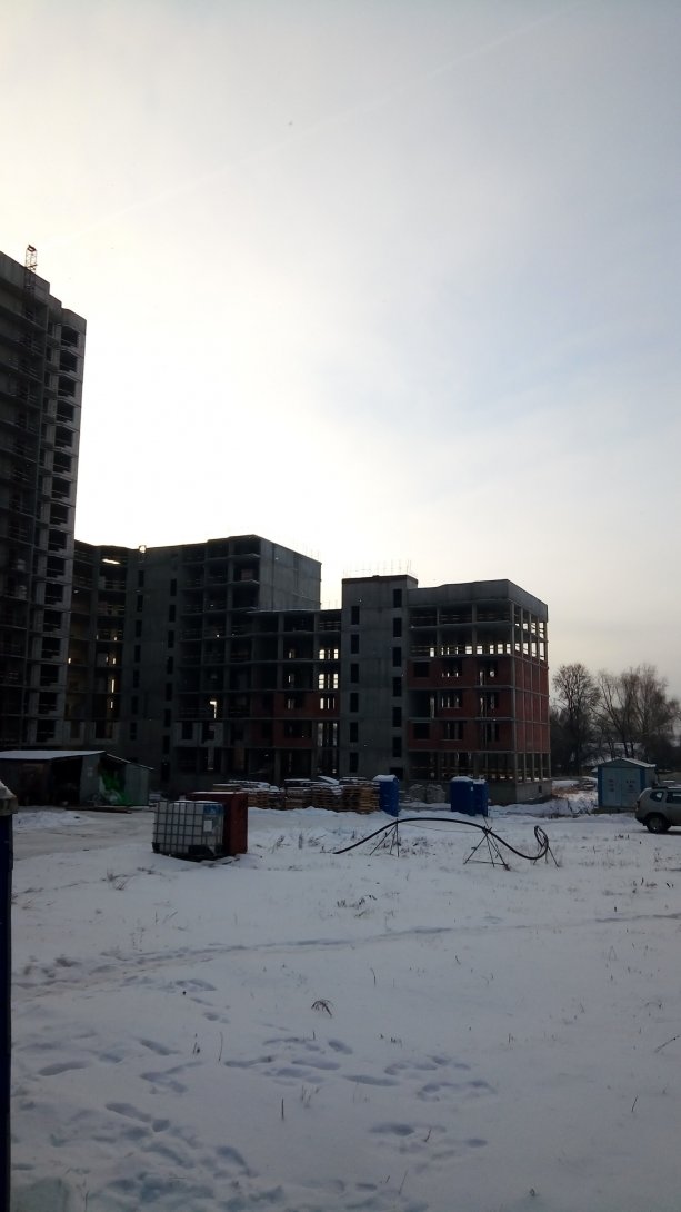 Строящийся ЖК «Внуково парк» 3-я очередь
