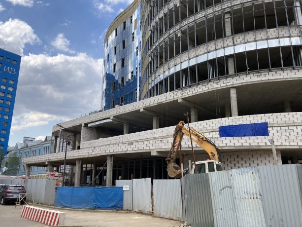 Строительство  центра НМИЦ хирургии им. А.В. Вишневского за 4 млрд.руб