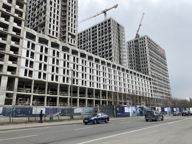 Новый строящийся крупный Апарт-комплекса High Way от Гранель.