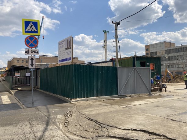 Новый строящийся многофункциональный деловой комплекс НЕВСКИЙ.