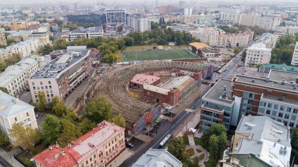 Строительство многофункционального комплекса Новорязанская улица, дом 27 стр.1