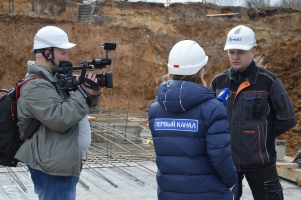Строительство Национального центра физики и математики в Сарове.
