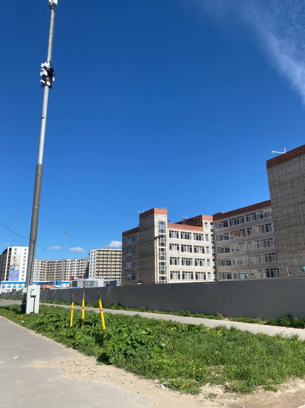 Строительство поликлиники на 600 мест в Западного Мурино.