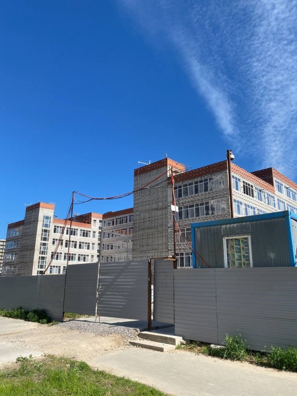 Строительство поликлиники на 600 мест в Западного Мурино.