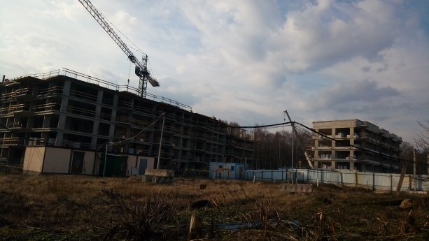 Строительство Жилого квартала Мишино 2-я очередь.