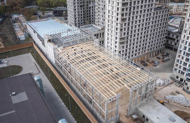 Продолжается строительство Комплекса апартаментов Nice-loft.