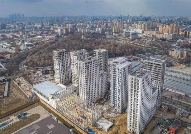 Продолжается строительство Комплекса апартаментов Nice-loft.