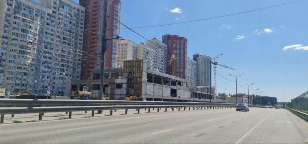 Строительство нового Торгового Центра в Долгопрудном.