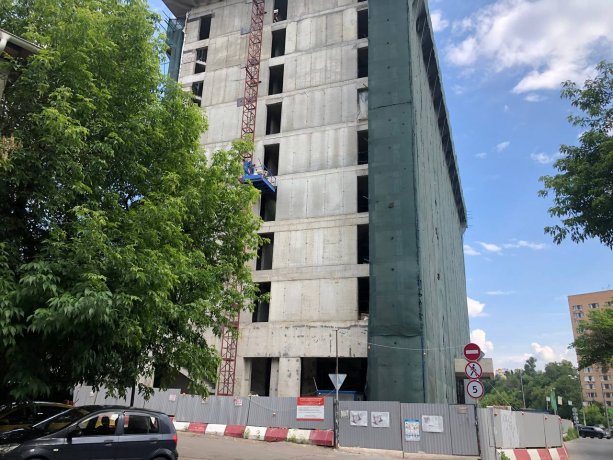 Строительство новой гостиницы в Москве по адресу Б. Полуярославский пер., вл. 18.