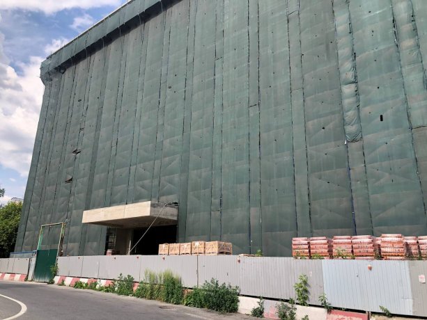 Строительство новой гостиницы в Москве по адресу Б. Полуярославский пер., вл. 18.