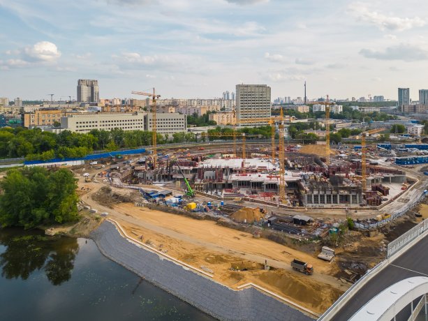Cтроительство элитного жилого комплекса «River Park Towers Кутузовский».