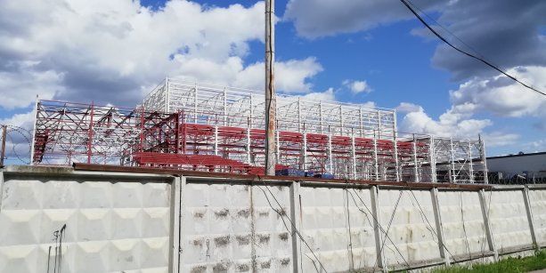 Строящийся Государственный Кремлевский Дворец в Одинцово.