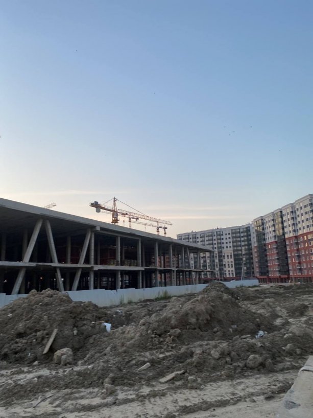 Новый строящийся ТРЦ «Небо» в Санкт-Петербурге