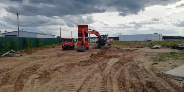 Строительство  производственно-складского здания Котовотара.