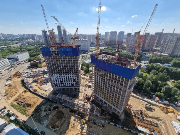 Строительство квартала 4-5  «Событие» от Донстрой.
