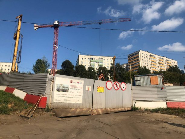 Строящийся Учебный корпус Причальный проезд, д. 7, стр. 1