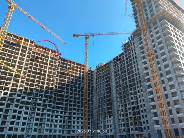 Строящийся Жилой комплекс Sky Garden в районе Покровское-Стрешнево.
