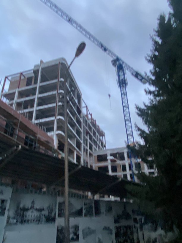 Строительство новой гостиницы в центре ОМСКА.