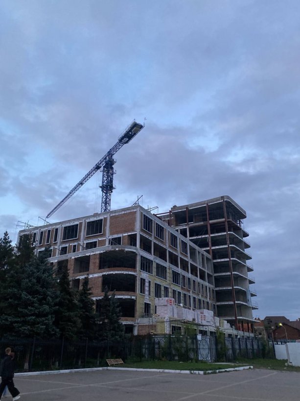 Строительство новой гостиницы в центре ОМСКА.