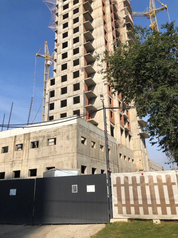 Строящийся ЖК Реновации Москва, ул. Милашенкова, вл. 6